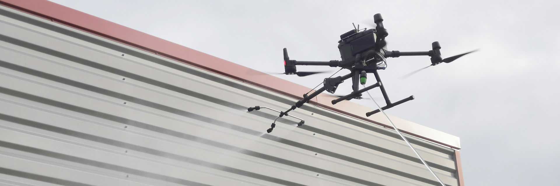 Application de pulverisation sur facade premium